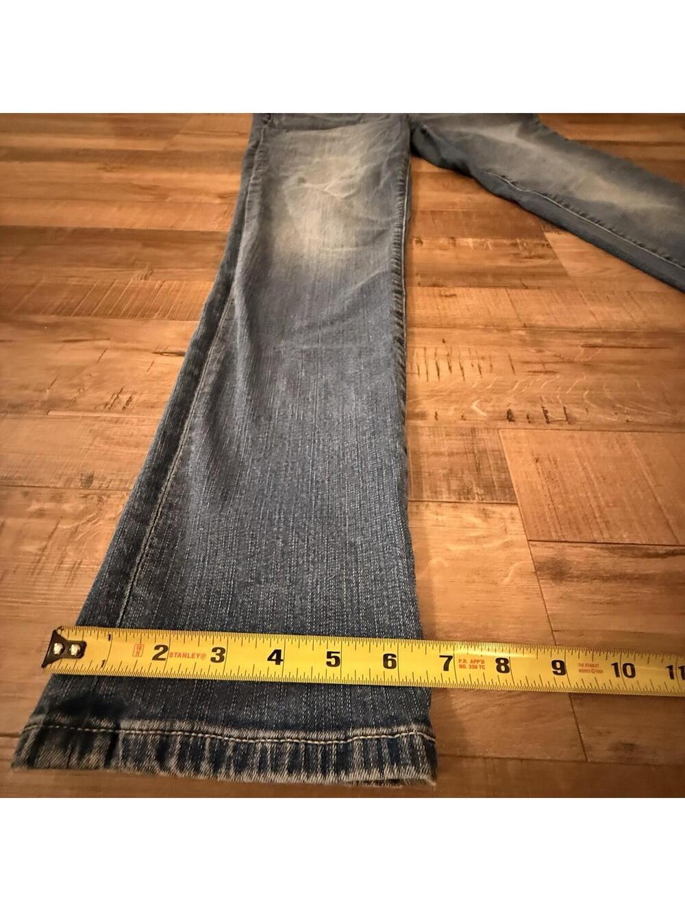 Torrid Jeans Womens 14XT Blue Boyfriend Straight Stretch Denim Vintage Style - Picture 6 of 8